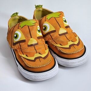 Converse Kids Pumpkin Face Unisex Sneakers - Orange
